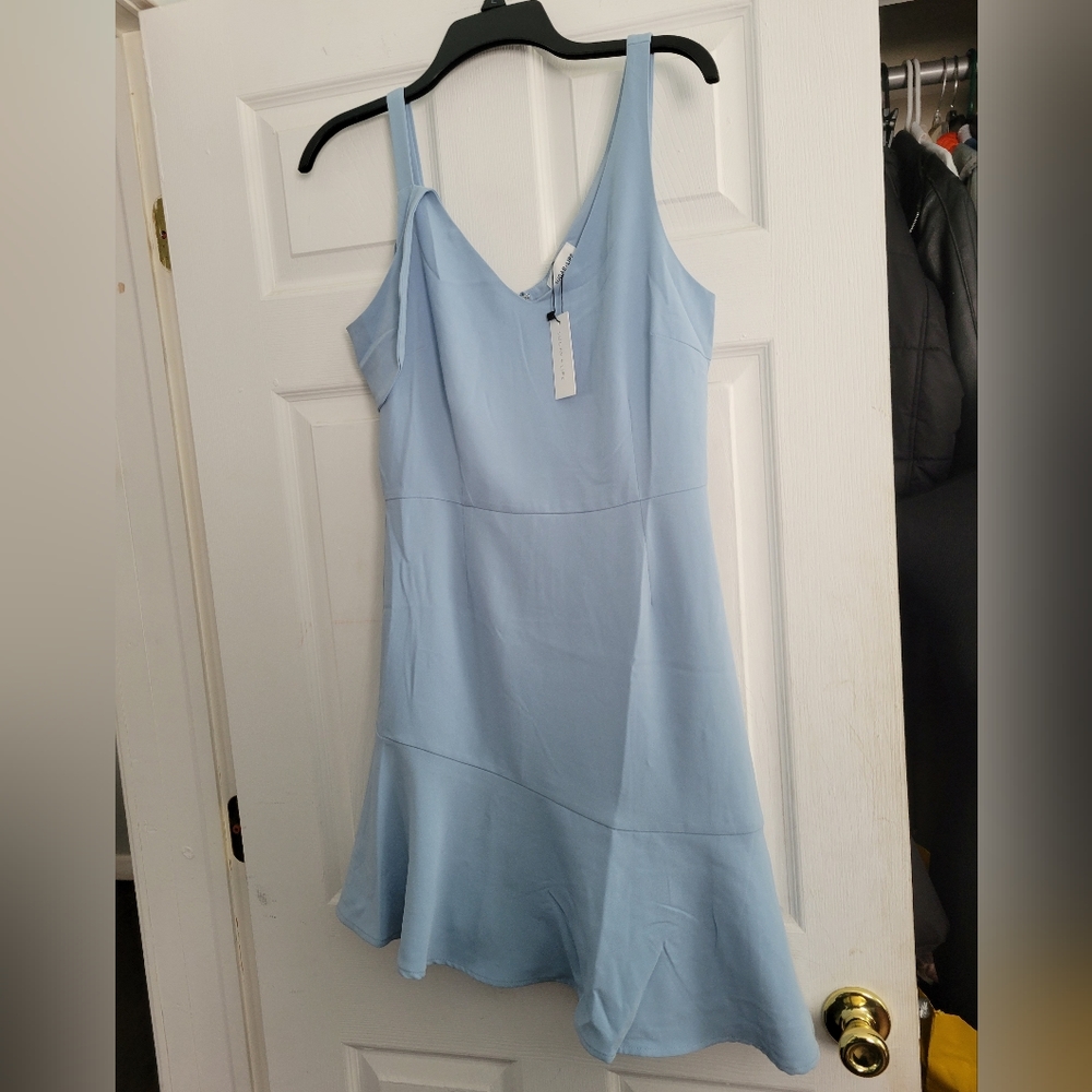 NWT Sugarlips Powder Blue Dress
